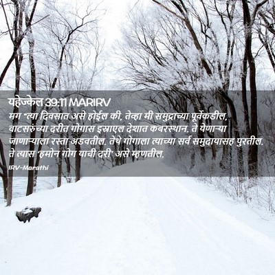 Picture 02 - यहेज्केल 39:11 MARIRV - मग “त्या दिवसात - Bible Verse Picture