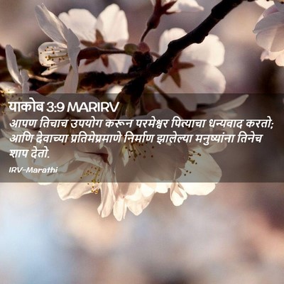Picture 02 - याकोब 3:9 MARIRV - आपण तिचाच उपयोग - Bible Verse Picture