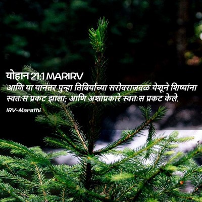 Picture 02 - योहान 21:1 MARIRV - आणि या यानंतर - Bible Verse Picture