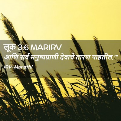 Picture 02 - लूक 3:6 MARIRV - आणि सर्व - Bible Verse Picture
