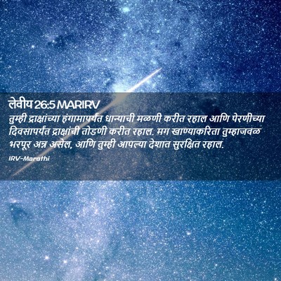 Picture 02 - लेवीय 26:5 MARIRV - तुम्ही - Bible Verse Picture