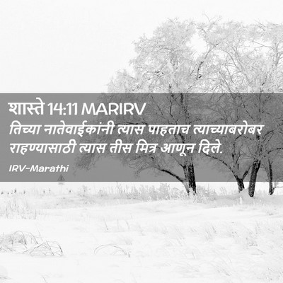 Picture 02 - शास्ते 14:11 MARIRV - तिच्या - Bible Verse Picture