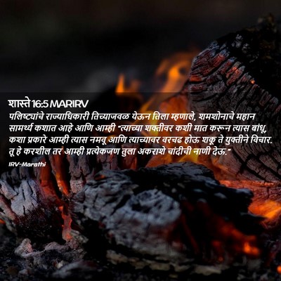 Picture 02 - शास्ते 16:5 MARIRV - पलिष्ट्यांचे - Bible Verse Picture