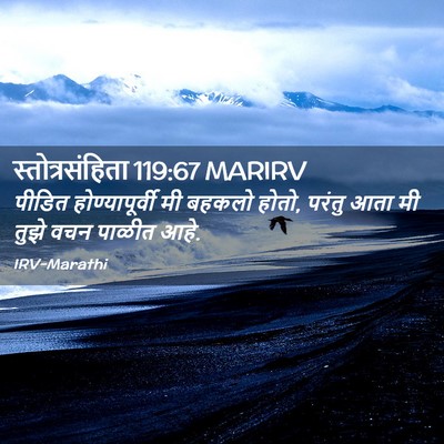 Picture 02 - स्तोत्रसंहिता 119:67 MARIRV - पीडित - Bible Verse Picture