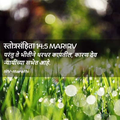 Picture 02 - स्तोत्रसंहिता 14:5 MARIRV - परंतु ते भीतीने - Bible Verse Picture