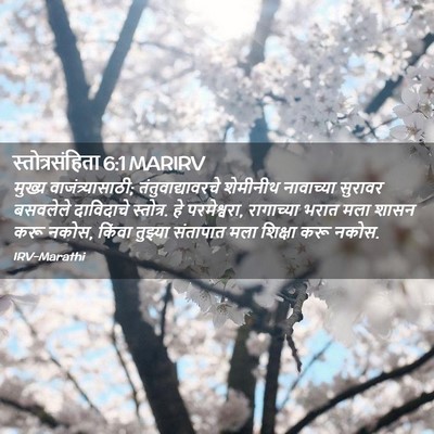 Picture 02 - स्तोत्रसंहिता 6:1 MARIRV - मुख्य - Bible Verse Picture