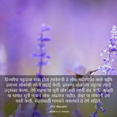 Picture 03 - 1 इतिहास 4:41 MARIRV - हिज्कीया यहूदाचा - Bible Verse Picture