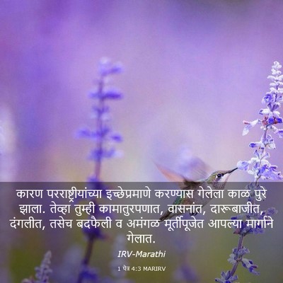 Picture 03 - 1 पेत्र 4:3 MARIRV - कारण - Bible Verse Picture