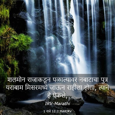 Picture 03 - 1 राजे 12:2 MARIRV - शलमोन राजाकडून - Bible Verse Picture