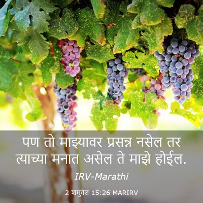 Picture 03 - 2 शमुवेल 15:26 MARIRV - पण तो माझ्यावर - Bible Verse Picture