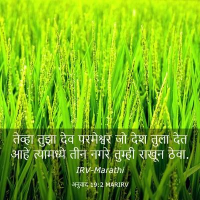 Picture 03 - अनुवाद 19:2 MARIRV - तेव्हा तुझा देव - Bible Verse Picture