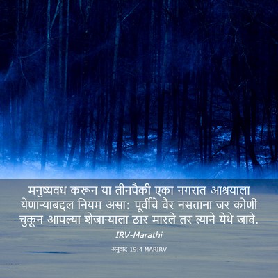 Picture 03 - अनुवाद 19:4 MARIRV - मनुष्यवध करून या - Bible Verse Picture