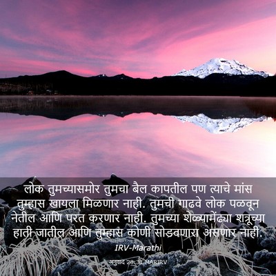 Picture 03 - अनुवाद 28:31 MARIRV - लोक तुमच्यासमोर - Bible Verse Picture