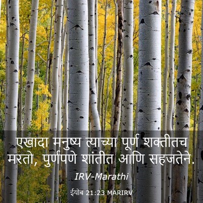 Picture 03 - ईयोब 21:23 MARIRV - एखादा मनुष्य - Bible Verse Picture