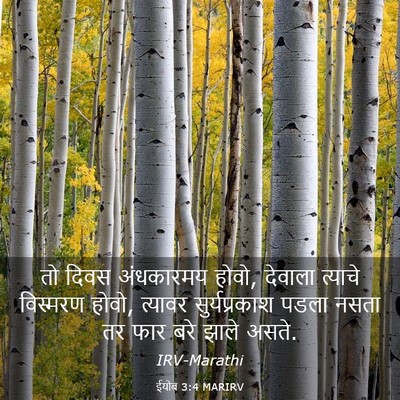 Picture 03 - ईयोब 3:4 MARIRV - तो दिवस अंधकारमय - Bible Verse Picture