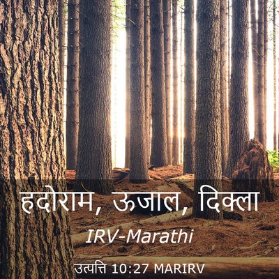 Picture 03 - उत्पत्ति 10:27 MARIRV - हदोराम, ऊजाल, - Bible Verse Picture