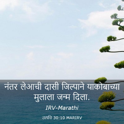 Picture 03 - उत्पत्ति 30:10 MARIRV - नंतर लेआची दासी - Bible Verse Picture