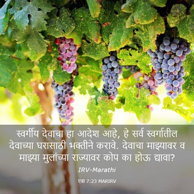 Picture 03 - एज्रा 7:23 MARIRV - स्वर्गीय देवाचा - Bible Verse Picture