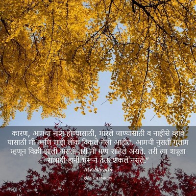 Picture 03 - एस्तेर 7:4 MARIRV - कारण, आमचा नाश - Bible Verse Picture