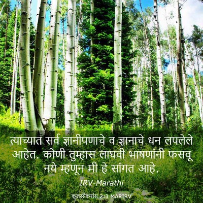 Picture 03 - कलस्सैकरांस 2:3 MARIRV - त्याच्यात सर्व - Bible Verse Picture