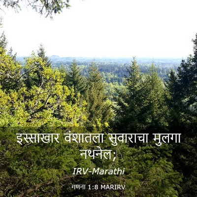 Picture 03 - गणना 1:8 MARIRV - इस्साखार वंशातला - Bible Verse Picture
