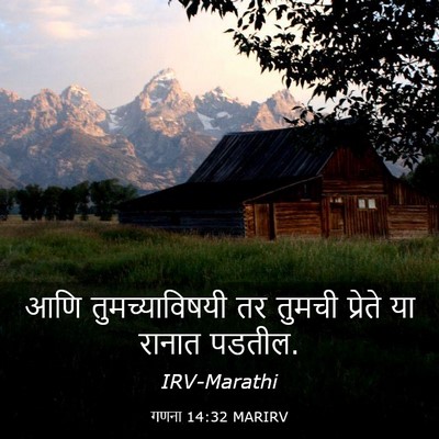 Picture 03 - गणना 14:32 MARIRV - आणि तुमच्याविषयी - Bible Verse Picture