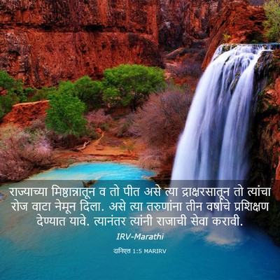 Picture 03 - दानिएल 1:5 MARIRV - राज्याच्या - Bible Verse Picture