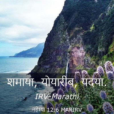 Picture 03 - नहेम्या 12:6 MARIRV - शमाया, योयारीब, - Bible Verse Picture