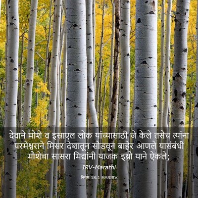 Picture 03 - निर्गम 18:1 MARIRV - देवाने मोशे व - Bible Verse Picture