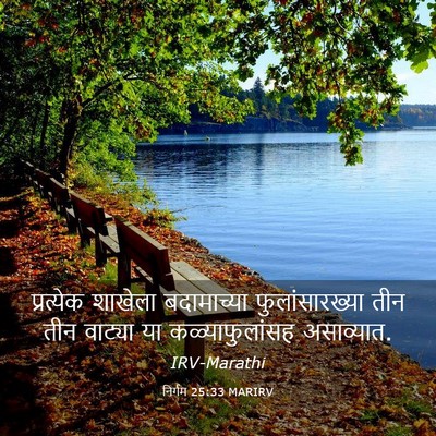 Picture 03 - निर्गम 25:33 MARIRV - प्रत्येक शाखेला - Bible Verse Picture