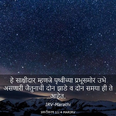 Picture 03 - प्रकटीकरण 11:4 MARIRV - हे साक्षीदार - Bible Verse Picture