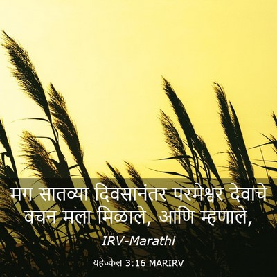 Picture 03 - यहेज्केल 3:16 MARIRV - मग सातव्या - Bible Verse Picture