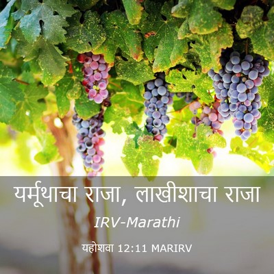 Picture 03 - यहोशवा 12:11 MARIRV - यर्मूथाचा राजा, - Bible Verse Picture