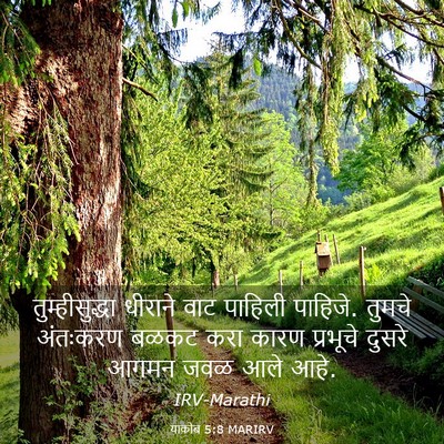 Picture 03 - याकोब 5:8 MARIRV - तुम्हीसुद्धा - Bible Verse Picture