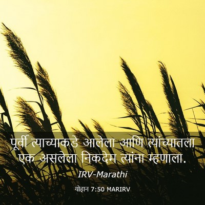 Picture 03 - योहान 7:50 MARIRV - पूर्वी - Bible Verse Picture