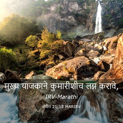 Picture 03 - लेवीय 21:13 MARIRV - मुख्य याजकाने - Bible Verse Picture