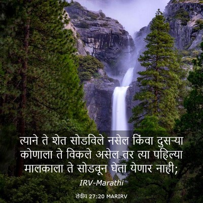 Picture 03 - लेवीय 27:20 MARIRV - त्याने ते शेत - Bible Verse Picture