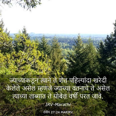 Picture 03 - लेवीय 27:24 MARIRV - ज्याच्याकडून - Bible Verse Picture