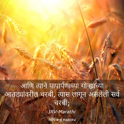 Picture 03 - लेवीय 4:8 MARIRV - आणि त्याने - Bible Verse Picture
