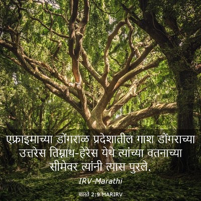 Picture 03 - शास्ते 2:9 MARIRV - एफ्राइमाच्या - Bible Verse Picture
