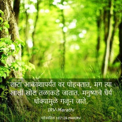Picture 03 - स्तोत्रसंहिता 107:26 MARIRV - लाटा आकाशापर्यंत - Bible Verse Picture