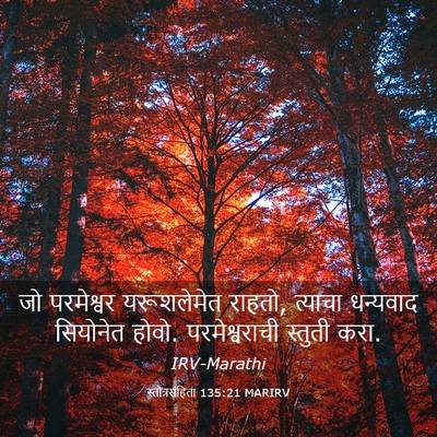 Picture 03 - स्तोत्रसंहिता 135:21 MARIRV - जो परमेश्वर - Bible Verse Picture