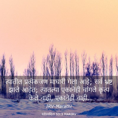 Picture 03 - स्तोत्रसंहिता 53:3 MARIRV - त्यातील - Bible Verse Picture