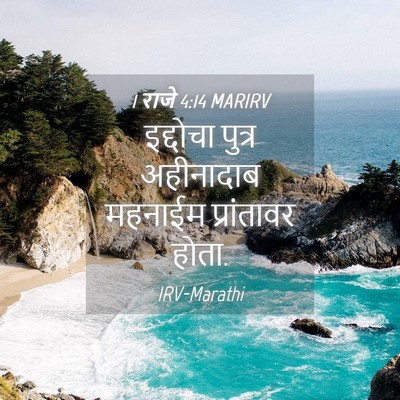 Picture 04 - 1 राजे 4:14 MARIRV - इद्दोचा पुत्र - Bible Verse Picture