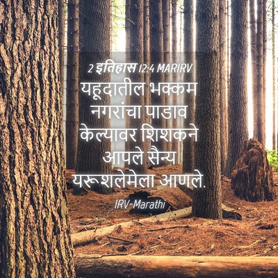Picture 04 - 2 इतिहास 12:4 MARIRV - यहूदातील भक्कम - Bible Verse Picture
