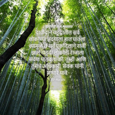 Picture 04 - 2 शमुवेल 19:14 MARIRV - दावीदाने यहूदातील - Bible Verse Picture