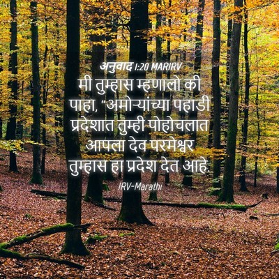 Picture 04 - अनुवाद 1:20 MARIRV - मी तुम्हास - Bible Verse Picture