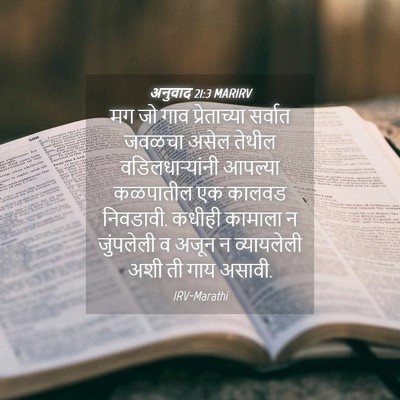 Picture 04 - अनुवाद 21:3 MARIRV - मग जो गाव - Bible Verse Picture