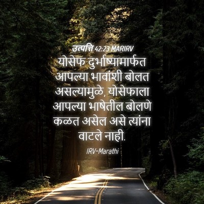 Picture 04 - उत्पत्ति 42:23 MARIRV - योसेफ - Bible Verse Picture