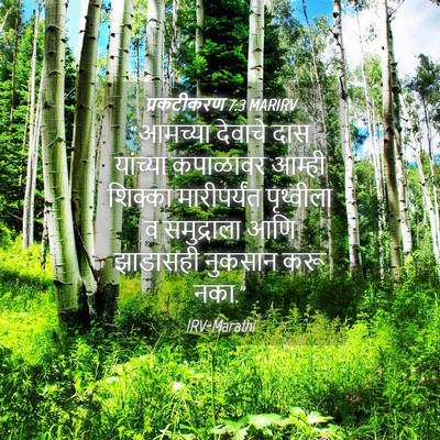 Picture 04 - प्रकटीकरण 7:3 MARIRV - “आमच्या देवाचे - Bible Verse Picture